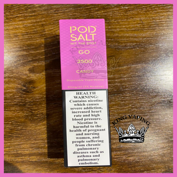 CANDY POD SALT GO DISPOSABLE VAPE - Best Pod Salt Vape